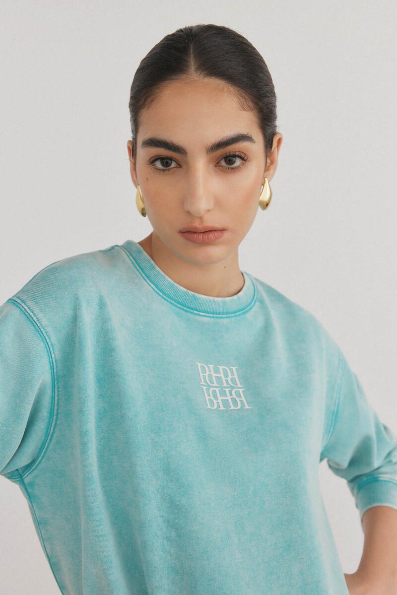 women'secret Sudadera con efecto lavado desgastado Envío internacional gratuito
