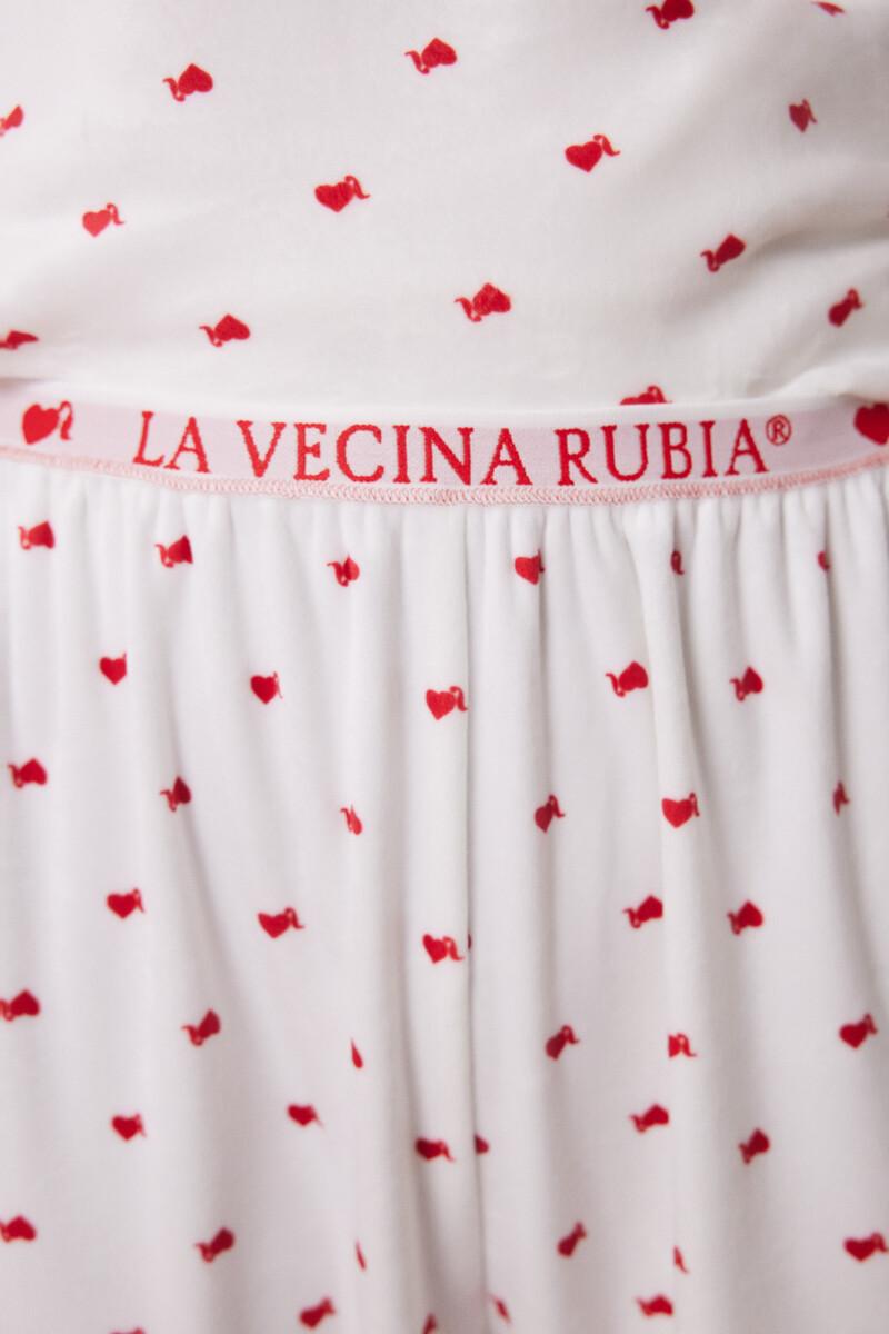women'secret Pijama corazones La Vecina Rubia Rebajas de fin de temporada