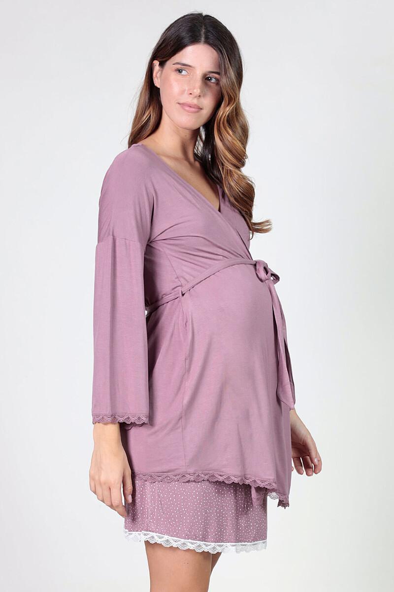 women'secret Bata premama con detalles de blonda Envío internacional gratuito