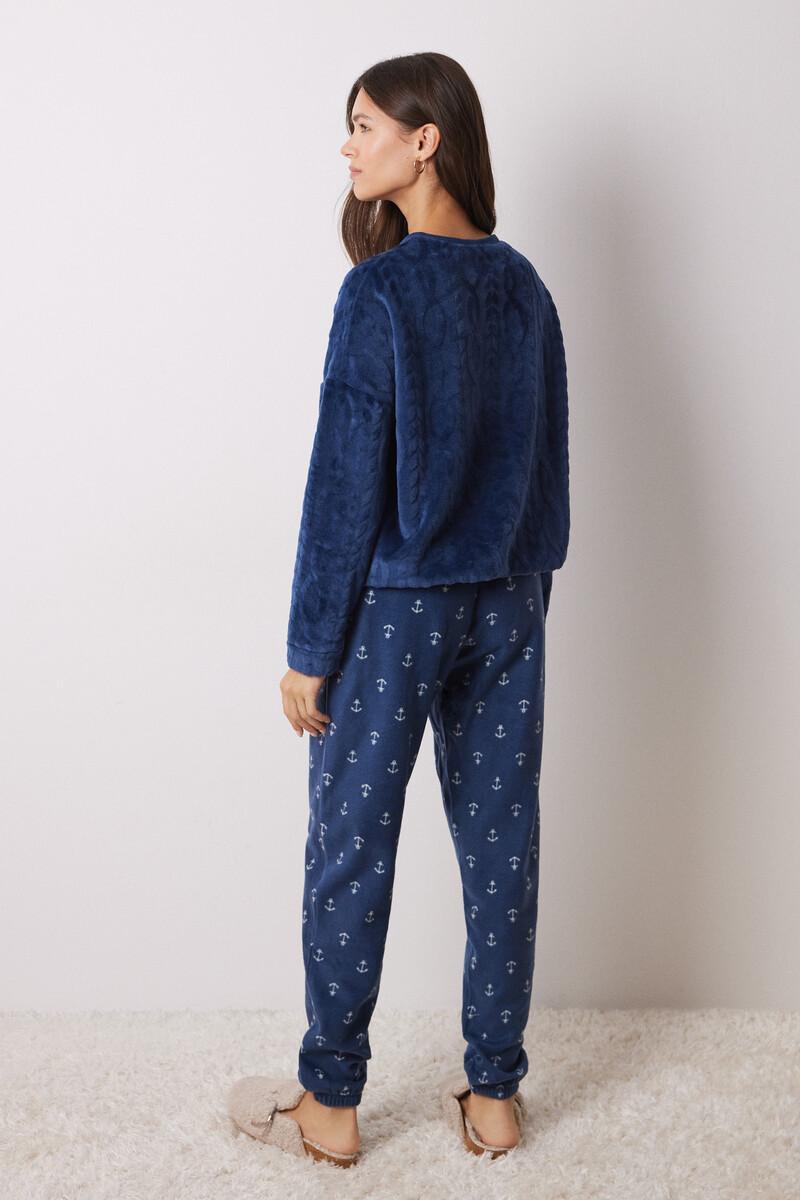women'secret Pijama largo pelo y polar suave Descuentos del mes