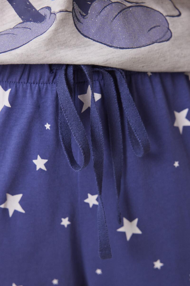 women'secret Pijama largo 100% algodón Mickey Oferta exclusiva