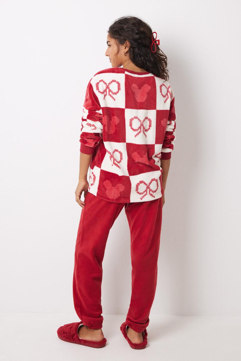 women'secret Pijama largo polar Mickey Mouse Última moda