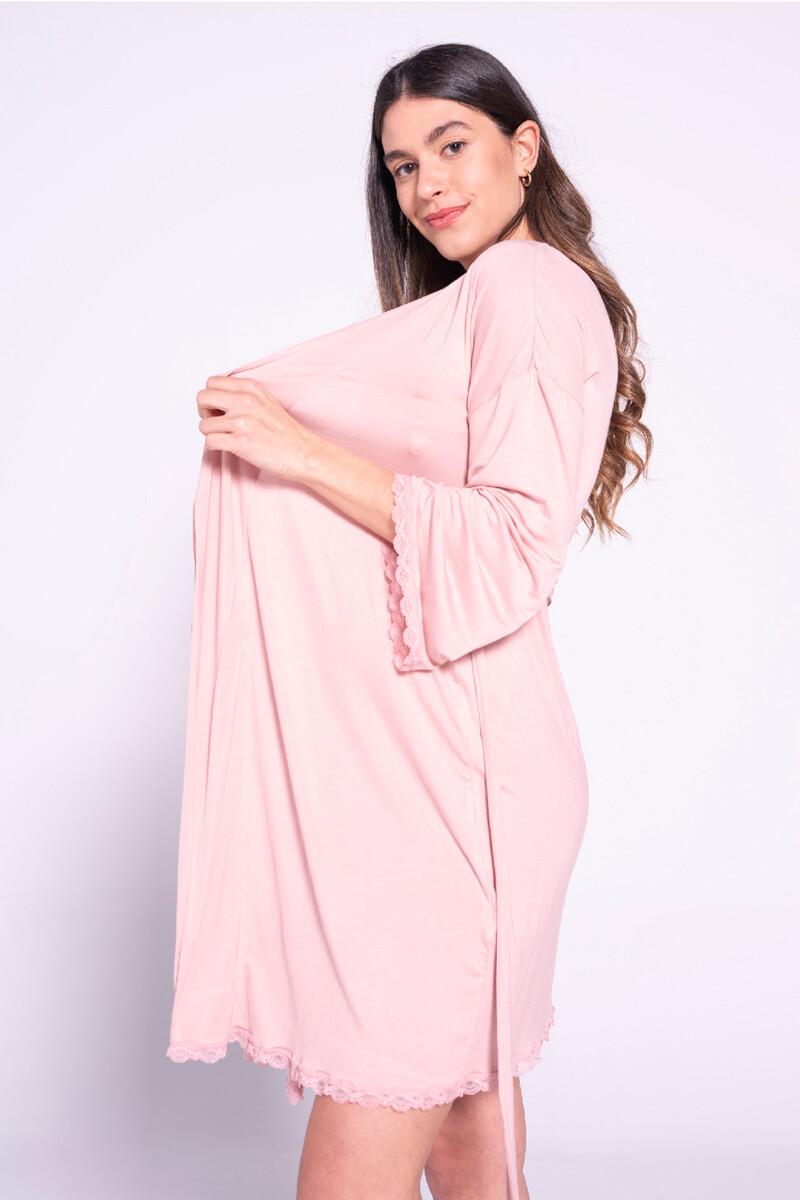 women'secret Bata premamá con encaje en el bajo En oferta