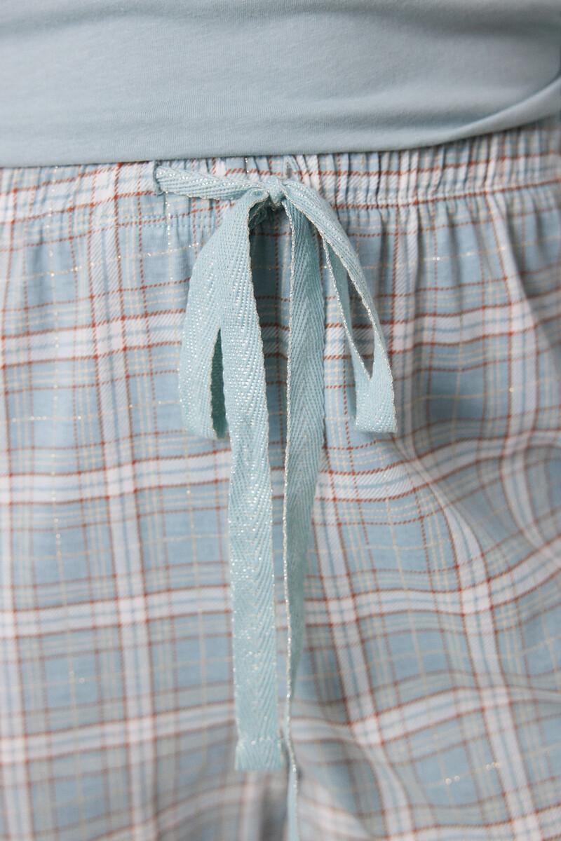 women'secret Pijama largo 100% algodón cuadros navideños COMPRAR AHORA