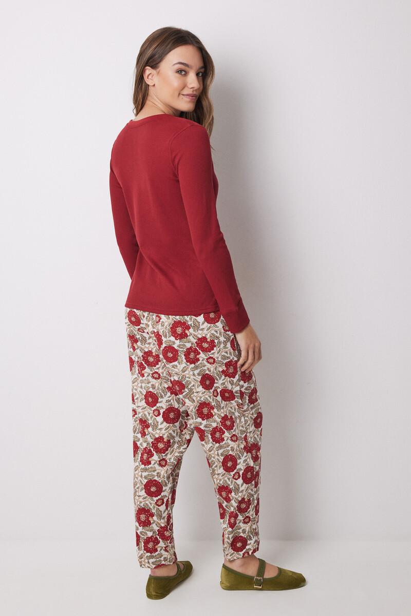 women'secret Pantalón pijama flores 100% algodón ÚLTIMAS EDICIONES