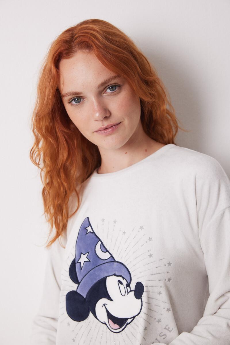 women'secret Camisón corto terciopelo Mickey Últimos 2 días