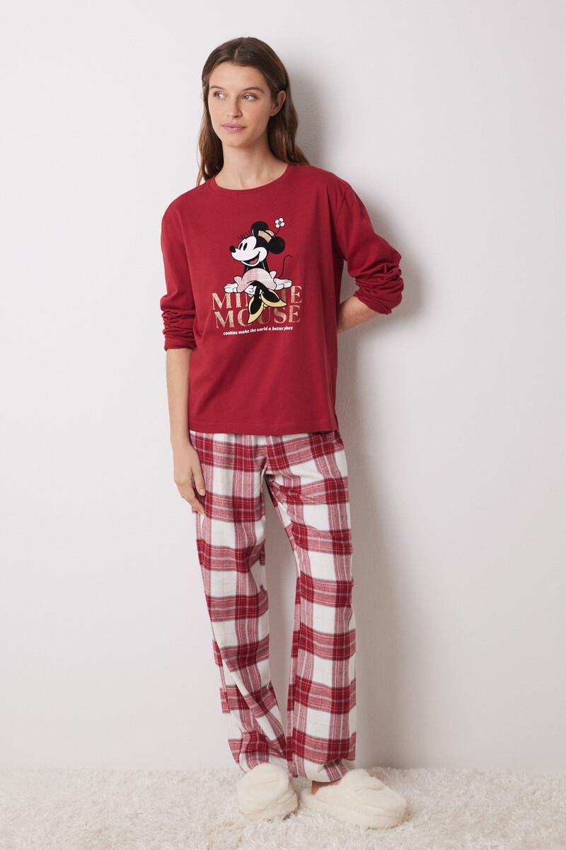 women'secret Pijama largo 100% algodón Minnie Precio de fábrica