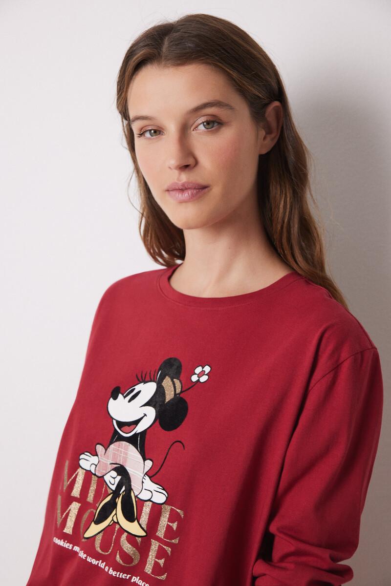 women'secret Pijama largo 100% algodón Minnie Precio de fábrica