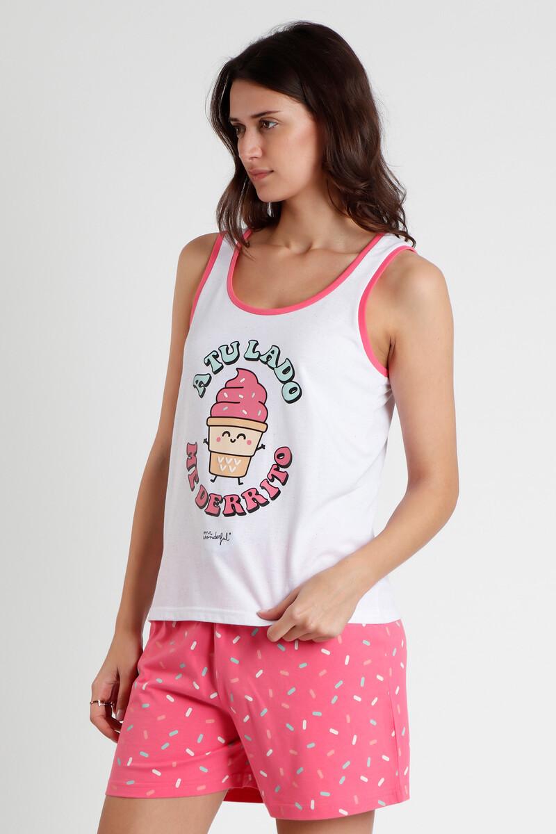 women'secret MR WONDERFUL Pijama Sin Mangas Pasada para Mujer Envío internacional gratuito