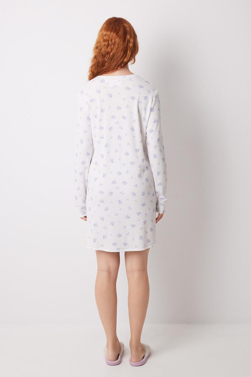 women'secret Camisón corto waffle blanco Miffy En oferta