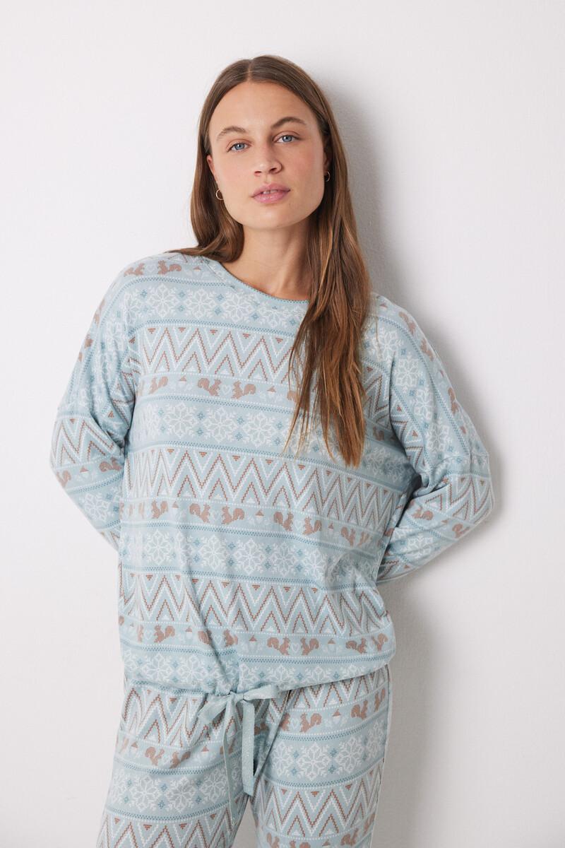 women'secret Pijama largo polar súper soft Devoluciones gratuitas
