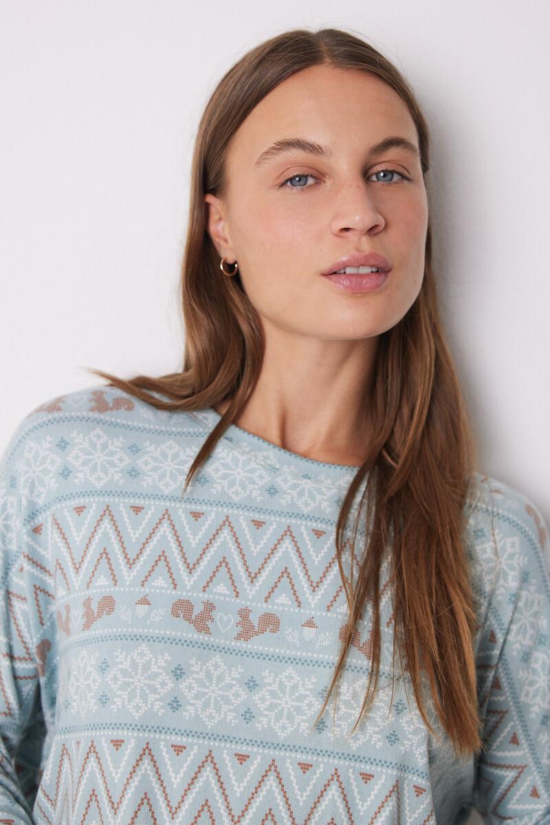 women'secret Pijama largo polar súper soft Devoluciones gratuitas