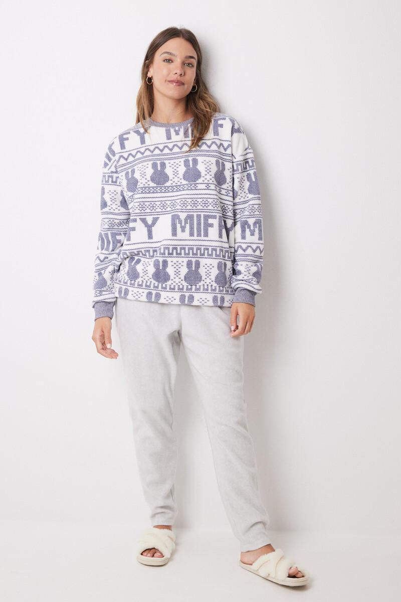 women'secret Pijama largo polar Miffy Rebajas