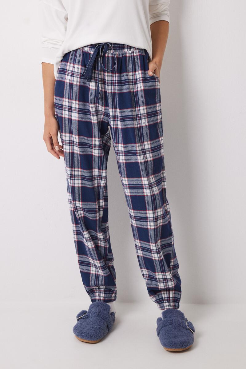women'secret Pantalón carrot 100% algodón cuadros Los más vendidos