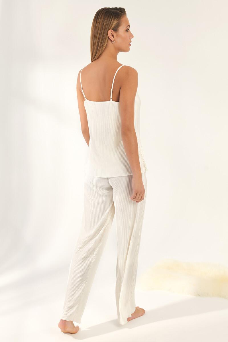 women'secret Pijama lencero largo satén Liquidación