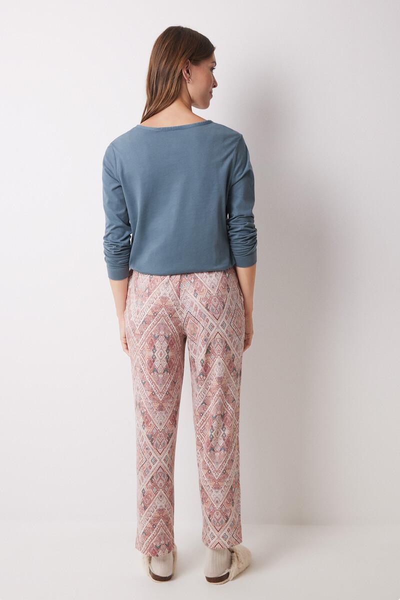 women'secret Pantalón carrot rosa súper soft Envío gratis