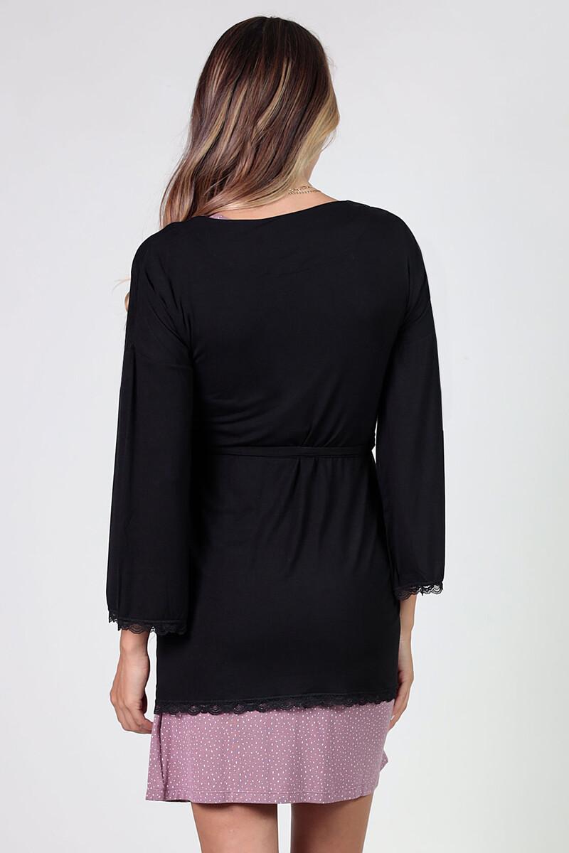 women'secret Bata maternity con encaje a tono Solo hoy