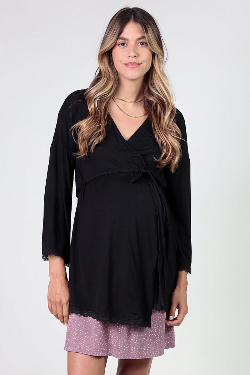 women'secret Bata maternity con encaje a tono Solo hoy
