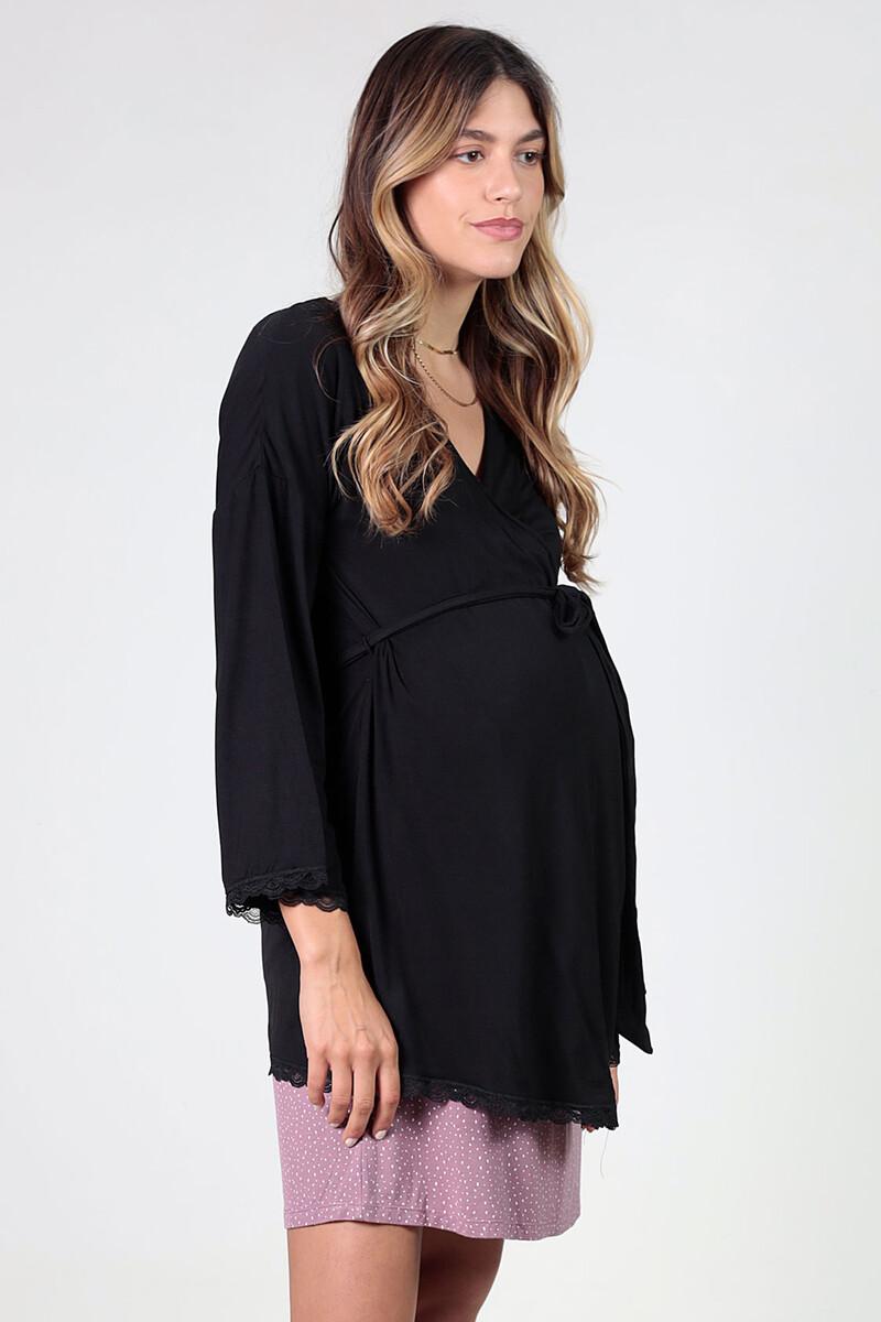 women'secret Bata maternity con encaje a tono Solo hoy