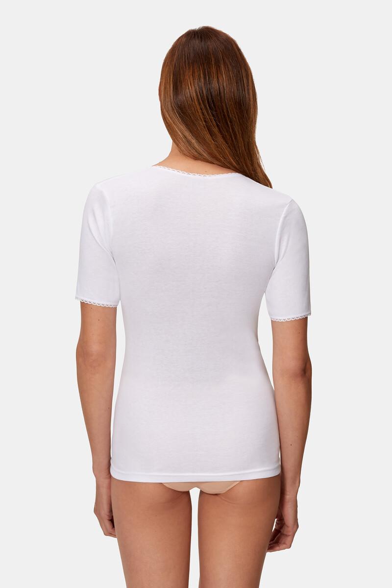 women'secret Camiseta manga corta térmica fibra de invierno con toque femenino Tienda de fábrica