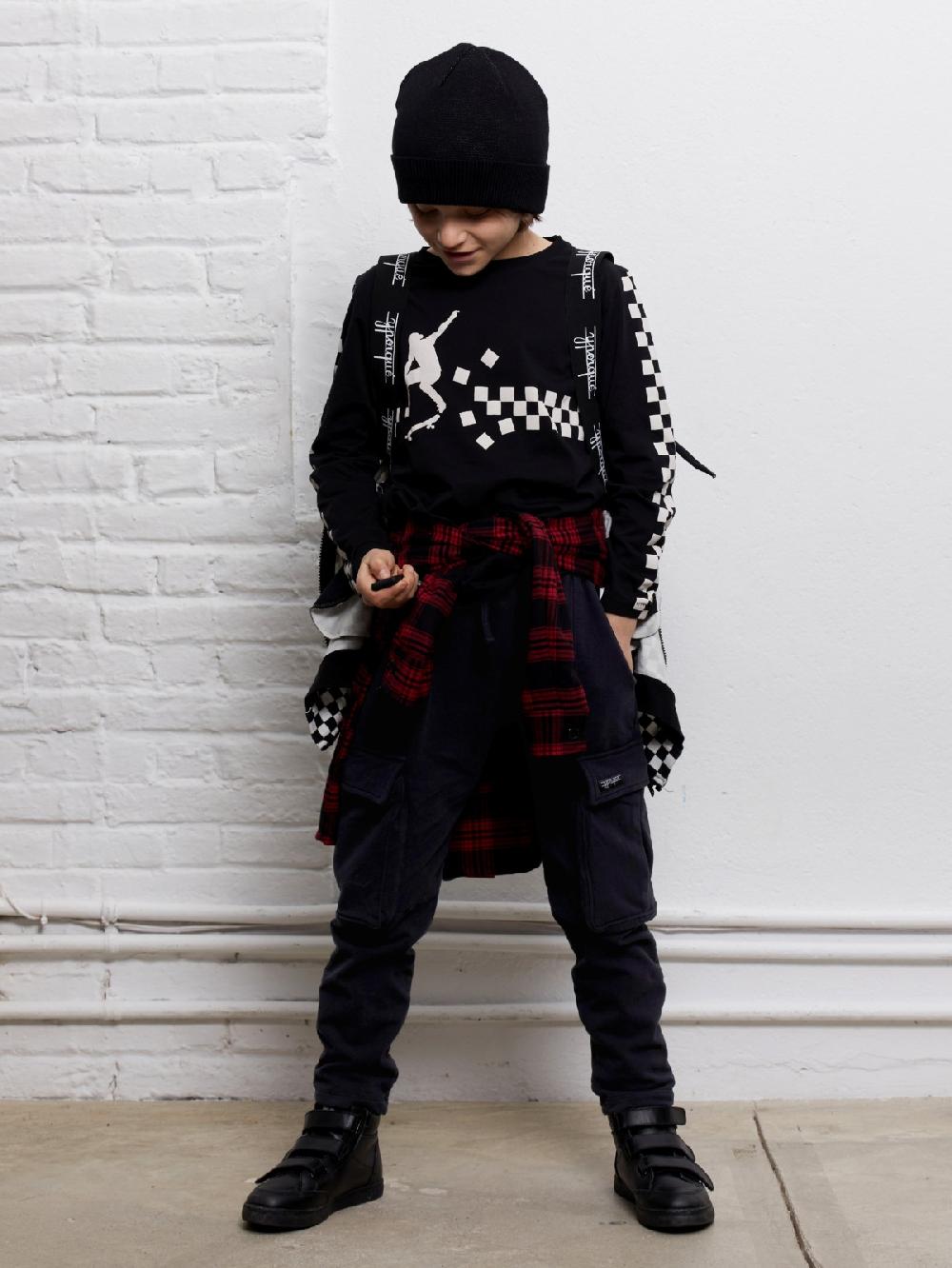 yporqué CARGO PANTS (BLACK) Venta caliente