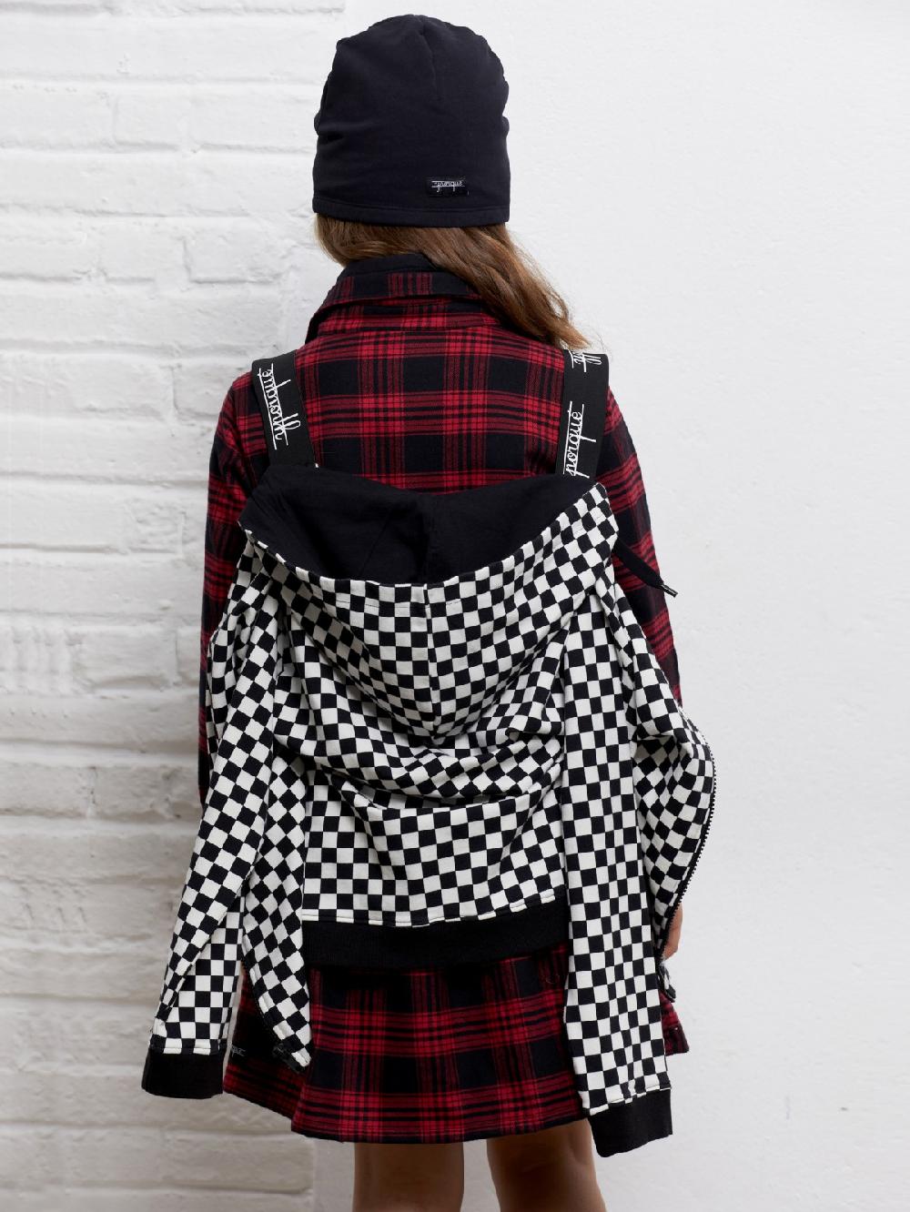 yporqué PLAID SHORT DRESS Tienda