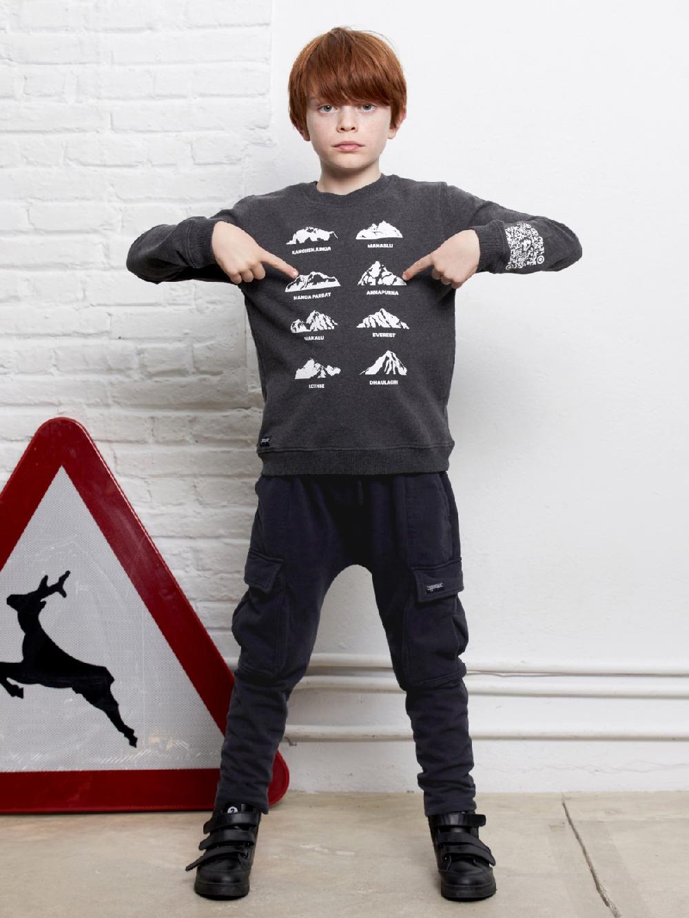 yporqué MOUNTAINS QR SWEAT Mejor oferta