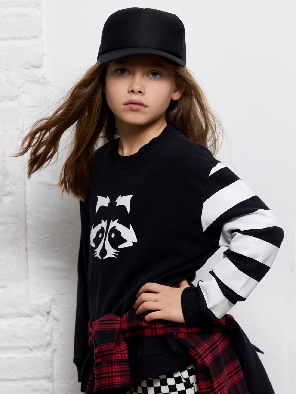 yporqué RACCOON WIDE SWEAT Rebajas top