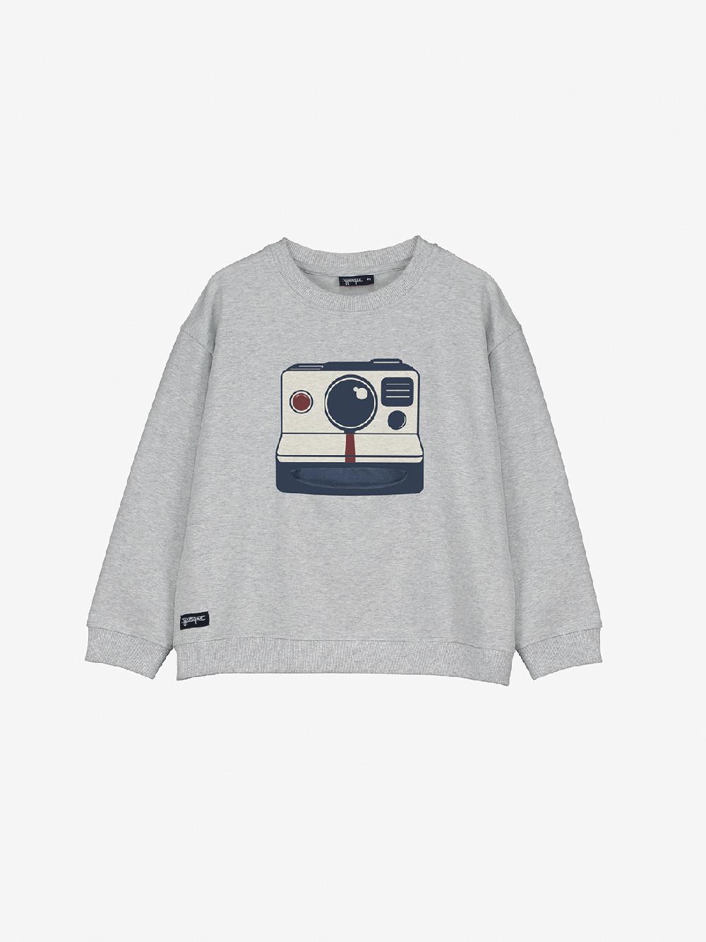 yporqué CAMERA POCKET WIDE SWEAT