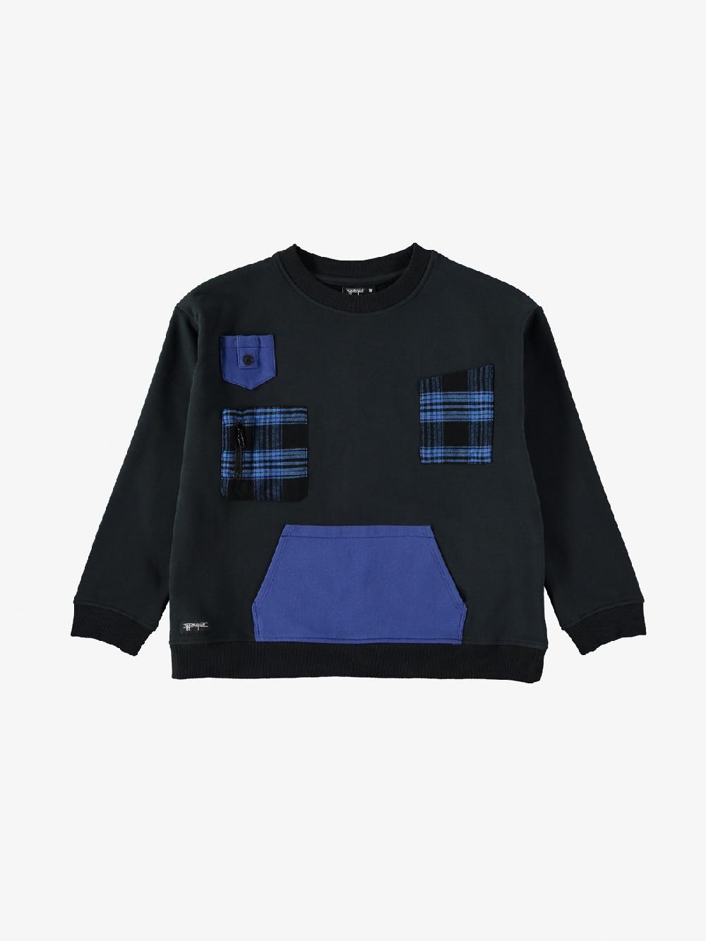 yporqué MULTIPOCKETS WIDE SWEAT