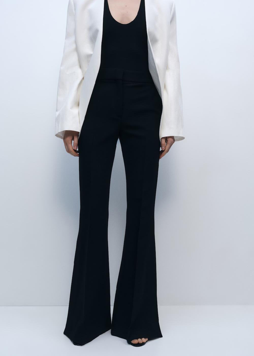 Mango Pantalón traje maxi wideleg