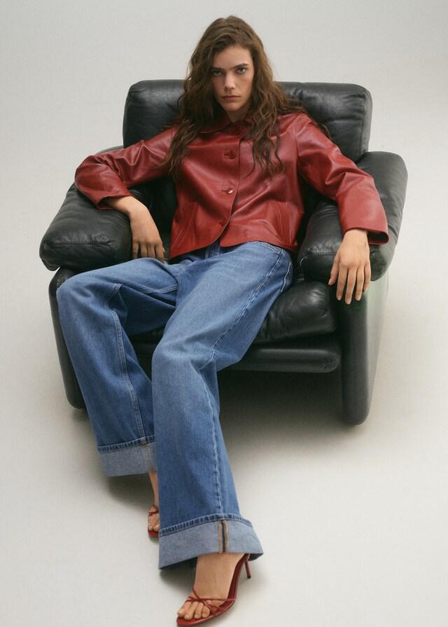 Mango Jeans wideleg bajo vuelto Devoluciones gratuitas