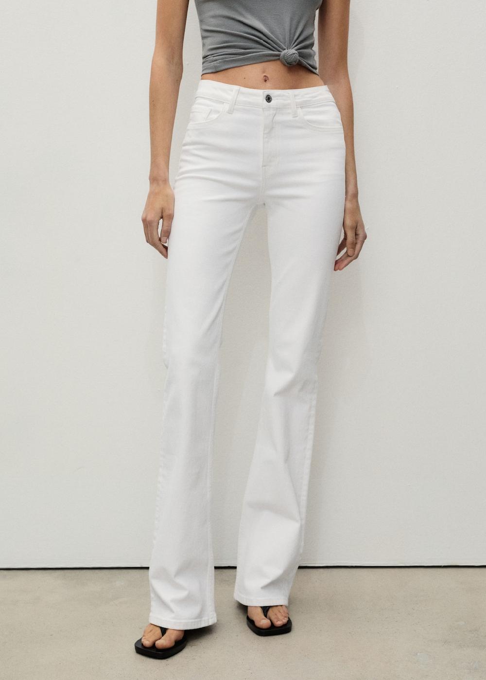 Mango Jeans Fiona flare tiro medio