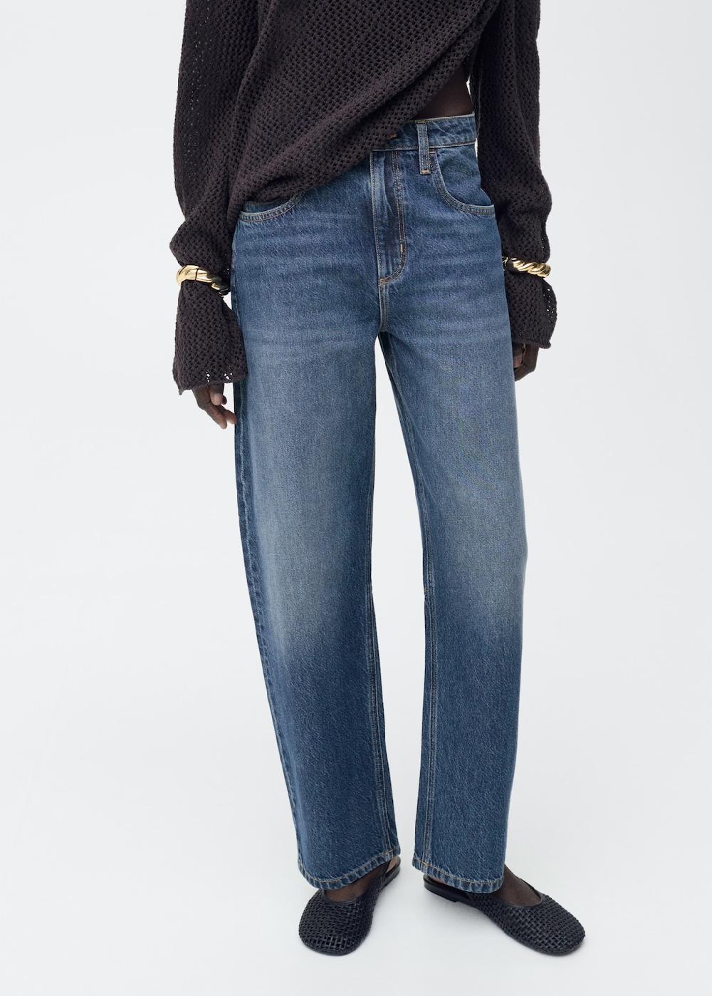 Mango Jeans balloon tiro alto