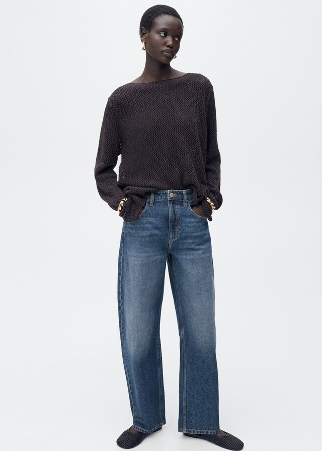 Mango Jeans balloon tiro alto Rebajas