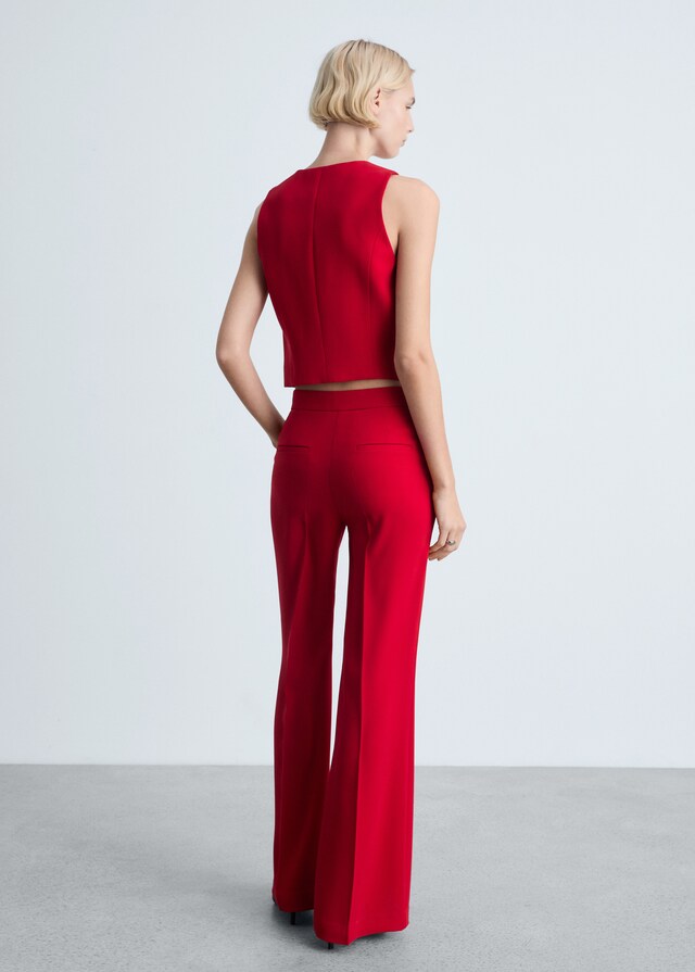 Mango Pantalón traje wideleg Gran oferta