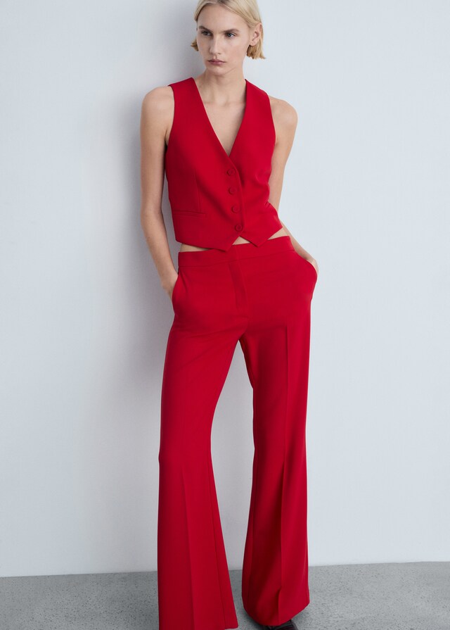 Mango Pantalón traje wideleg Gran oferta