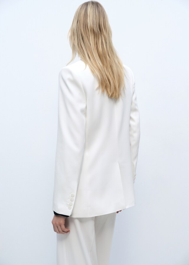 Mango Blazer traje recta botones Rebajas top