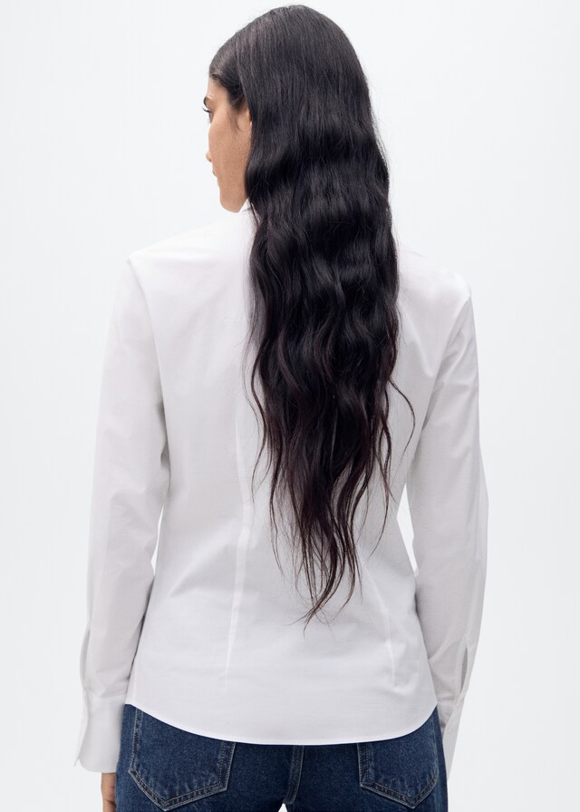 Mango Camisa algodón entallada Envío gratis