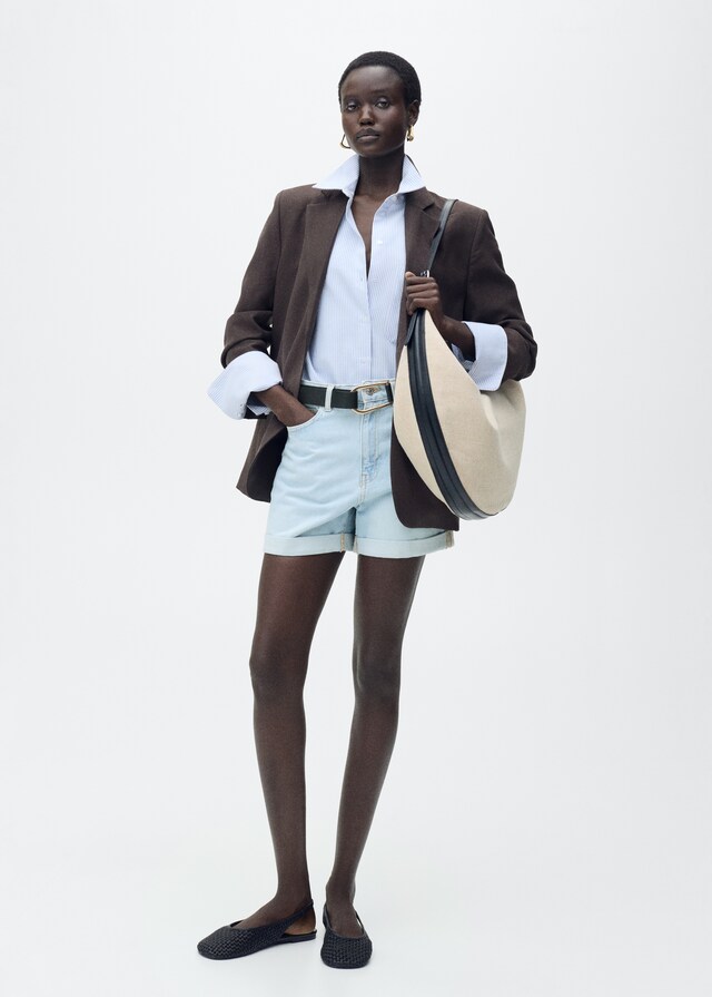 Mango Shorts mom80 Rebajas de fin de temporada