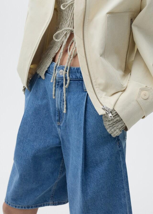Mango Bermudas wideleg pinzas Devoluciones gratuitas