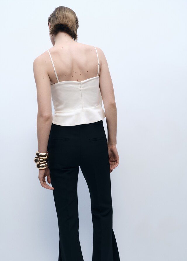 Mango Top maxi volante Gran oferta