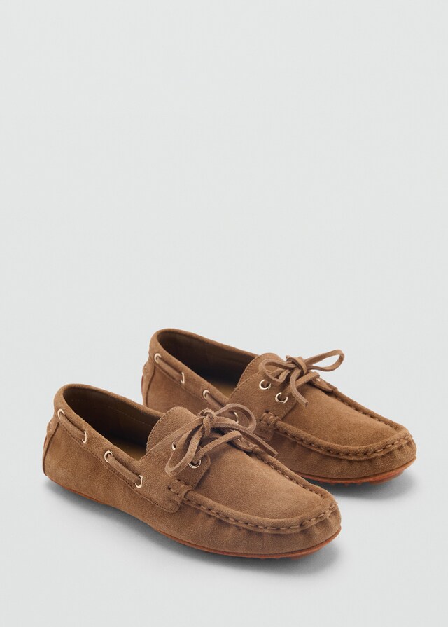 Mango Náutico serraje cordones Liquidación