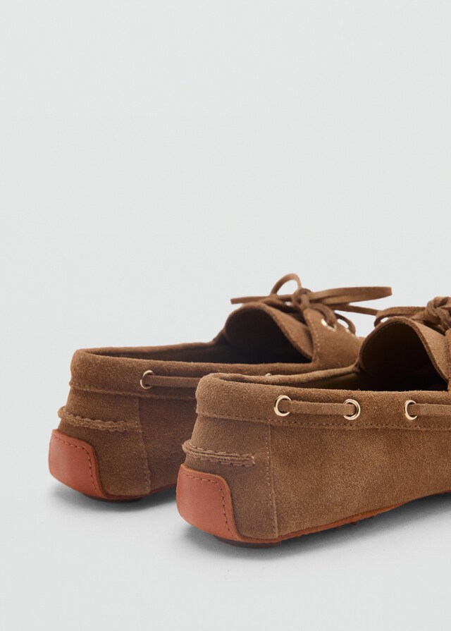 Mango Náutico serraje cordones Liquidación