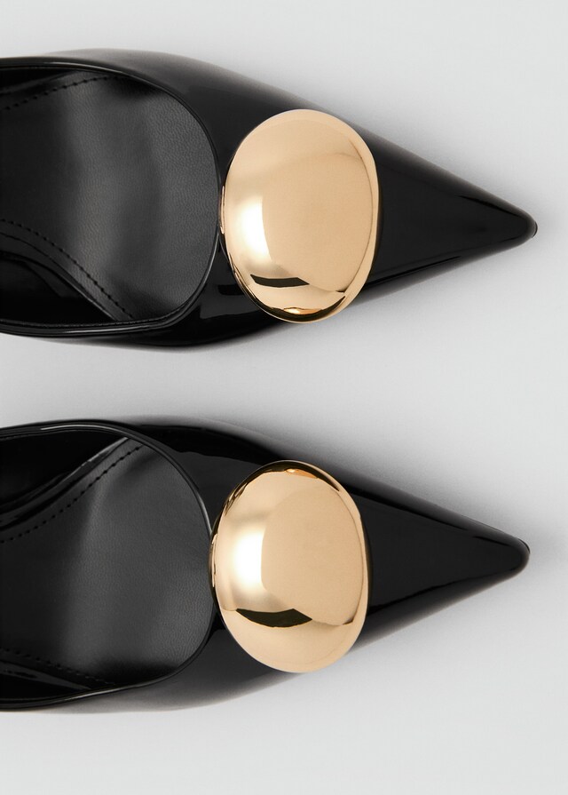 Mango Zapato kitten adorno metálico Precios de Black Friday