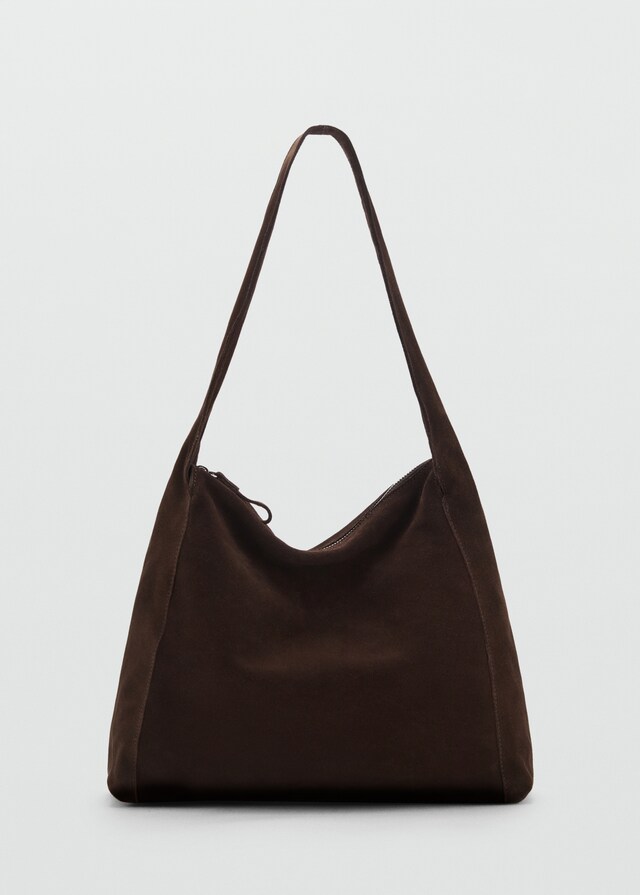 Mango Bolso shopper serraje Descuento por venta flash