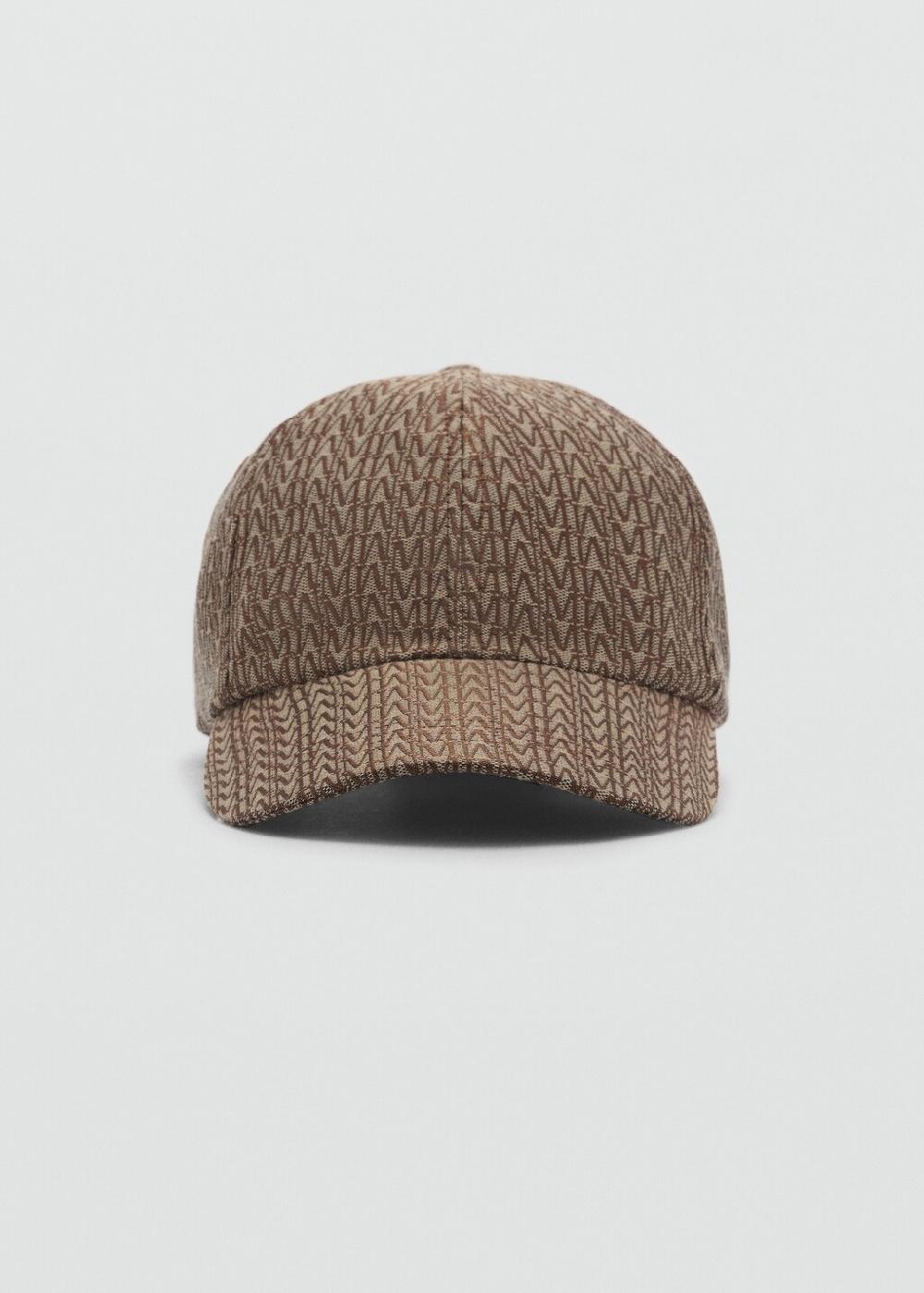 Mango Gorra estampado mangologo