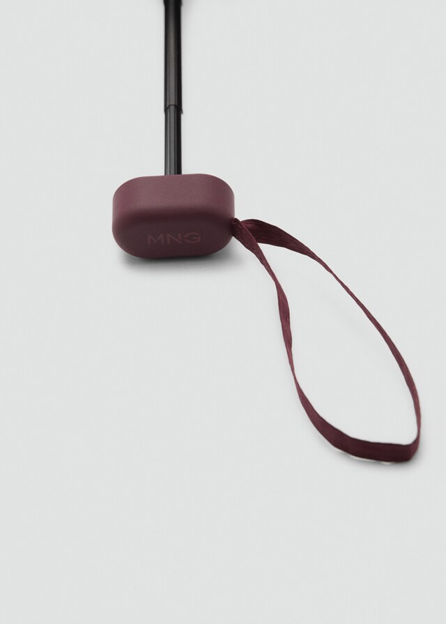 Mango Paraguas plegable liso Descuento por venta flash