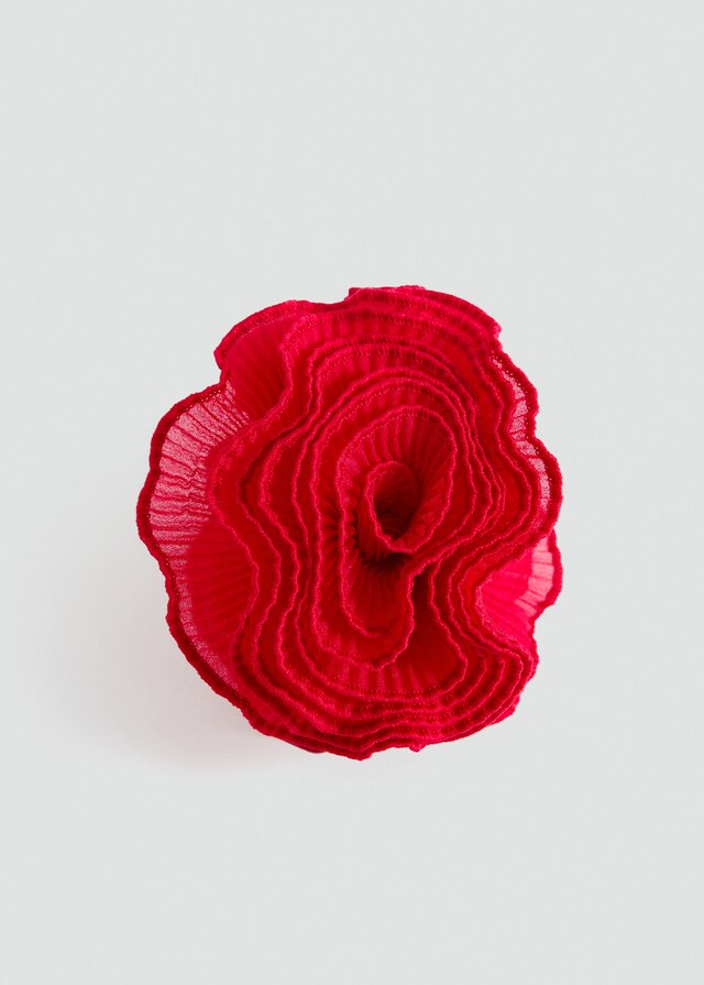 Mango Pinza pelo flor textura Ofertas de temporada