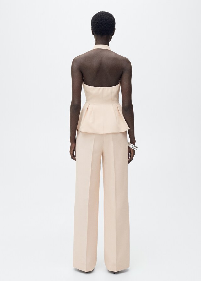 Mango Pantalón recto traje Últimos 3 días
